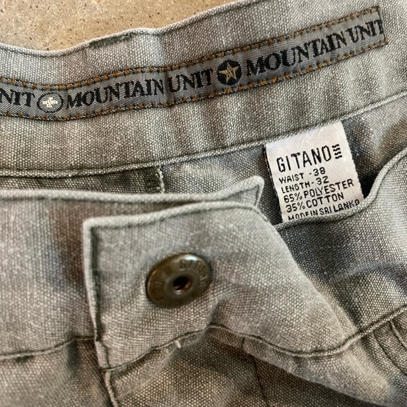 80s Gitano Mountain Unit Expedition Cargo Pants 38/32 - Picture 4 of 8